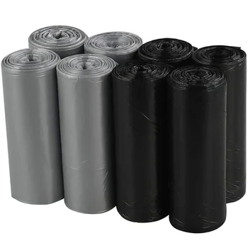 

Small Trash Bags 4 Gallon Garbage Bags, Wastebasket Trash Bags, 200 Counts for Office,Home,Bathroom (Black Grey)