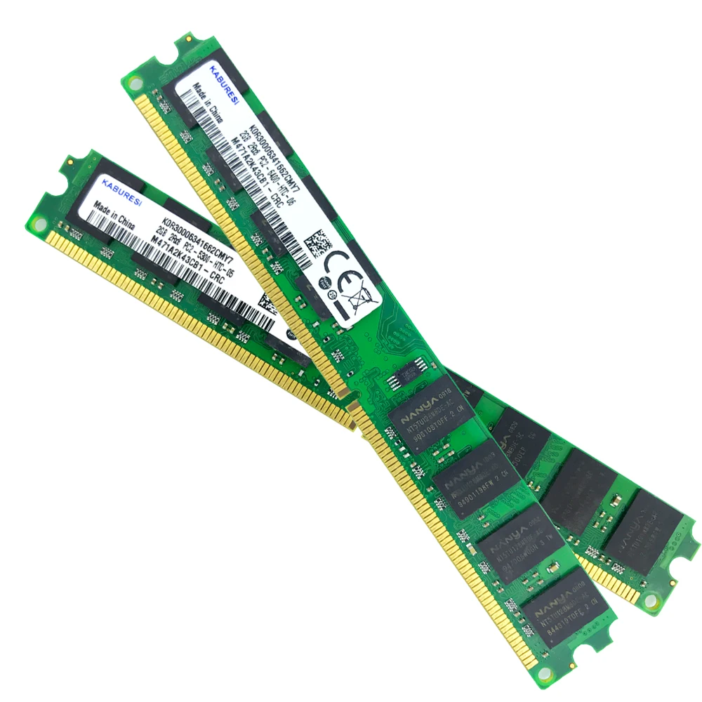 Оперативная память Kaburesi DDR2 2 Гб 800 МГц 667 533 1 8 в|ddr2 2gb 800mhz|ddr2 2gbpc2-6400 4gb |