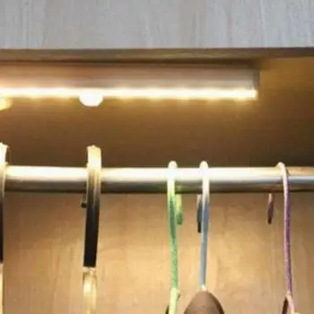 

Night Light Infrared Induction Lamp Sensor Light Portable Super Bright PIR Motion 10LED Porch Stairway Drawer Wardrobe Wireless