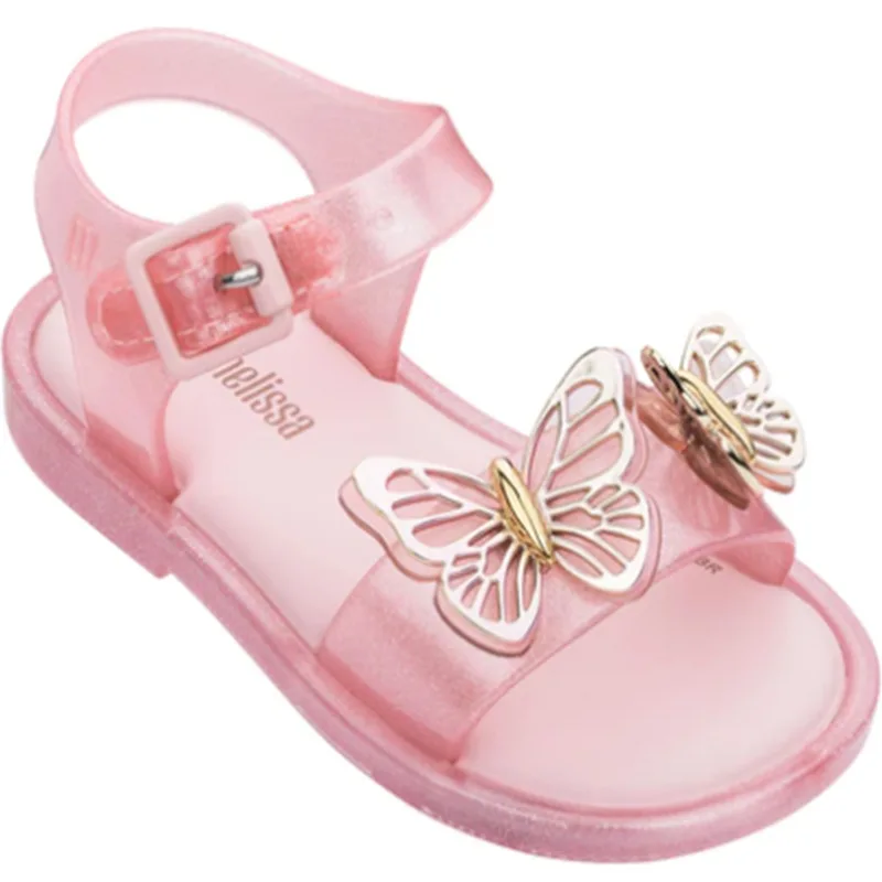 Детские Модные Туфли желе новинка 2020 летние сандалии для девочек Mini Melissa детские