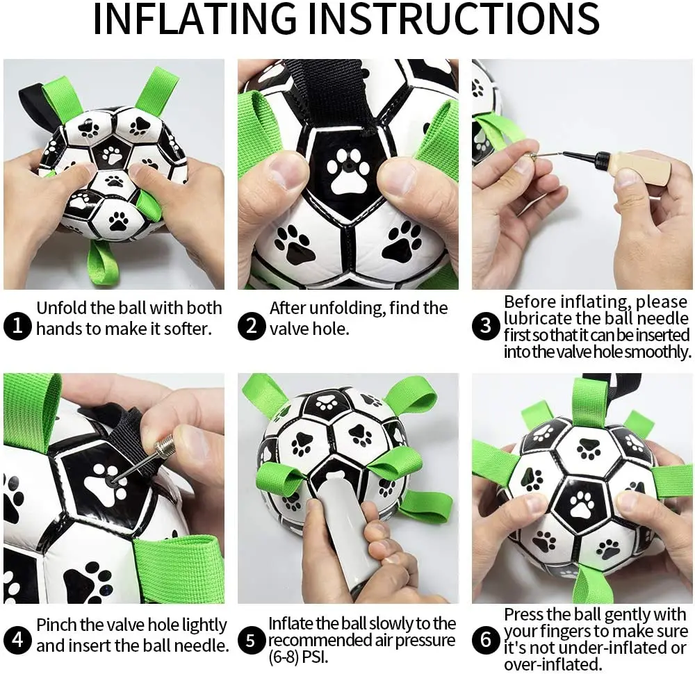 Dog Interactive Toy Soccer Ball