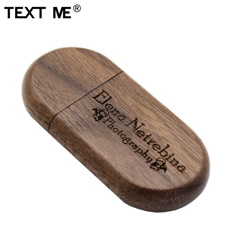 TEXT ME деревянный персональный(заказ 5 шт. бесплатный логотип) usb флеш-накопитель usb 2,0 4 ГБ 8 ГБ 16 ГБ 32 ГБ 64 ГБ подарок для фотографии