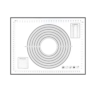 

Silicone Baking Mat Sheet with Scale Non Stick Rolling Dough Pad Kneading Mat Kitchen Cooking Pastry Sheet Oven Liner