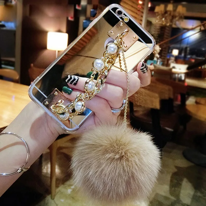 

Fur Strap Cover Case For Huawei P Smart 2019 Y5 Y6 Y7 Y9 2018 2019 Nova 3 3i 4 Honor 8X 8A Mate 20 Pro Lite Fashion Back Cover