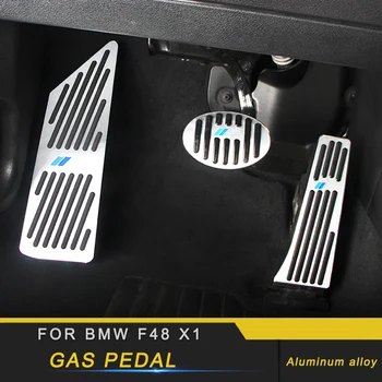 

For BMW F48 X1 2016 2017 2018 Car Styling Accelerator Rest Brake Pedal Cover Trim Frame Sticker Interior Accessories