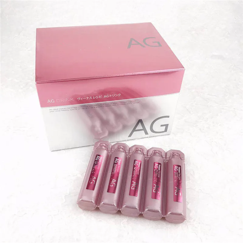 

Japan AG anti-sugar liquid brightens skin delicate pores ,Anti-Aging and improves dark color beauty dri nk 30 tube