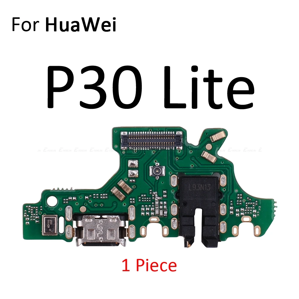 Части платы разъема для зарядки гибкий кабель с микрофоном для HuaWei P30 P20 Pro P10 P9 Plus Mini P8 Lite