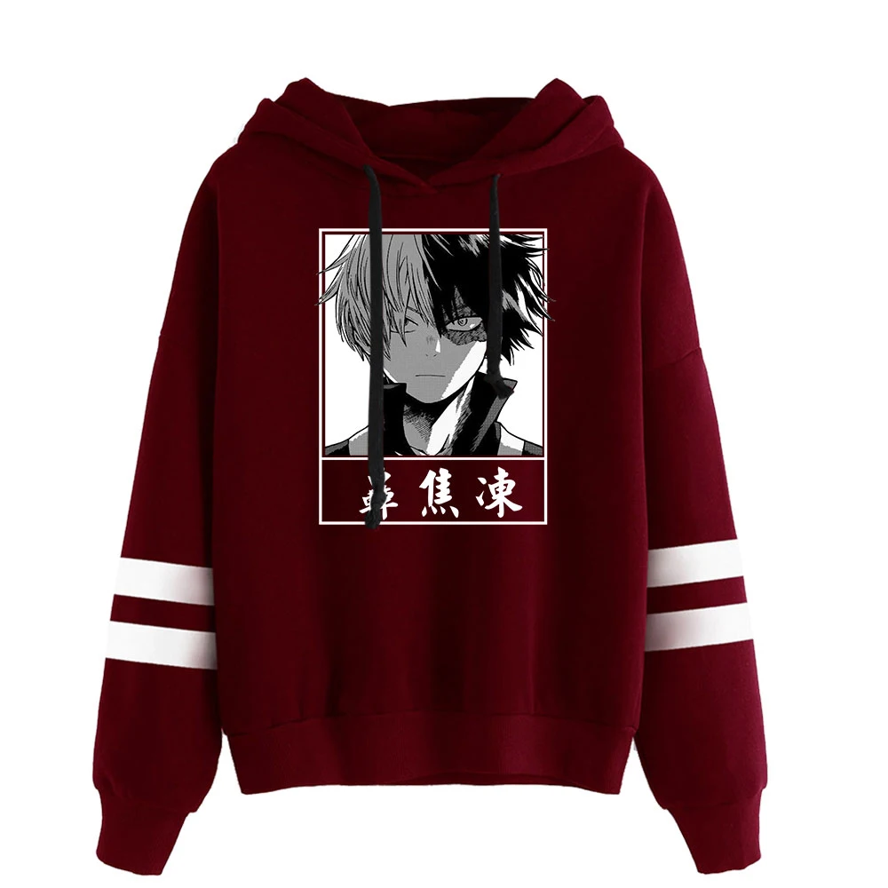 

My Hero Academia Shoto Todoroki print Autumn and Winter Holiday Preppy Casual StreetwearStyle Men/Women Novelty Clothes