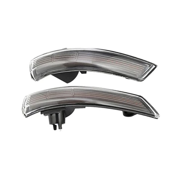 

2 Pcs Dynamic Turn Signal Light Led Side Wing Rearview Mirror Indicator Blinker Repeater Light for Ford Focus 2012-2018