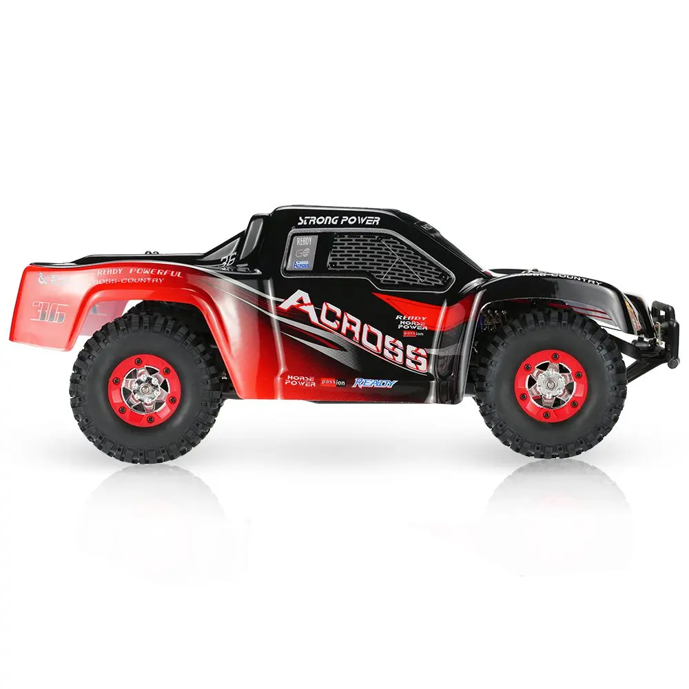Wltoys 12423 1:12 Electric RC Truck Radio Control Toys 4 Wheels Drive Short Course Car Model RTR Car 5
