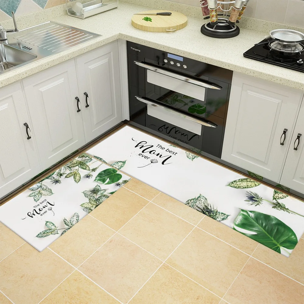 Kitchen-T6 Кухонный впитывающий и противоскользящий ковер для ванной комнаты - Цвет: Kitchen-T6