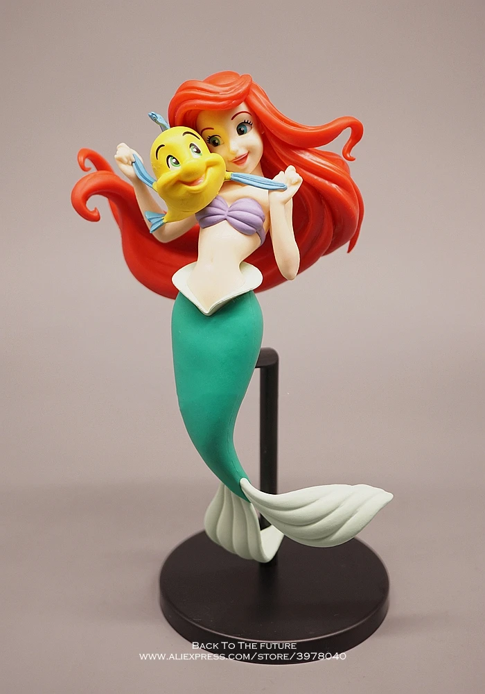 

Disney Mermaid Princess Cartoon 22cm mini doll Action Figure Anime Mini Collection Figurine Toy model for children gift