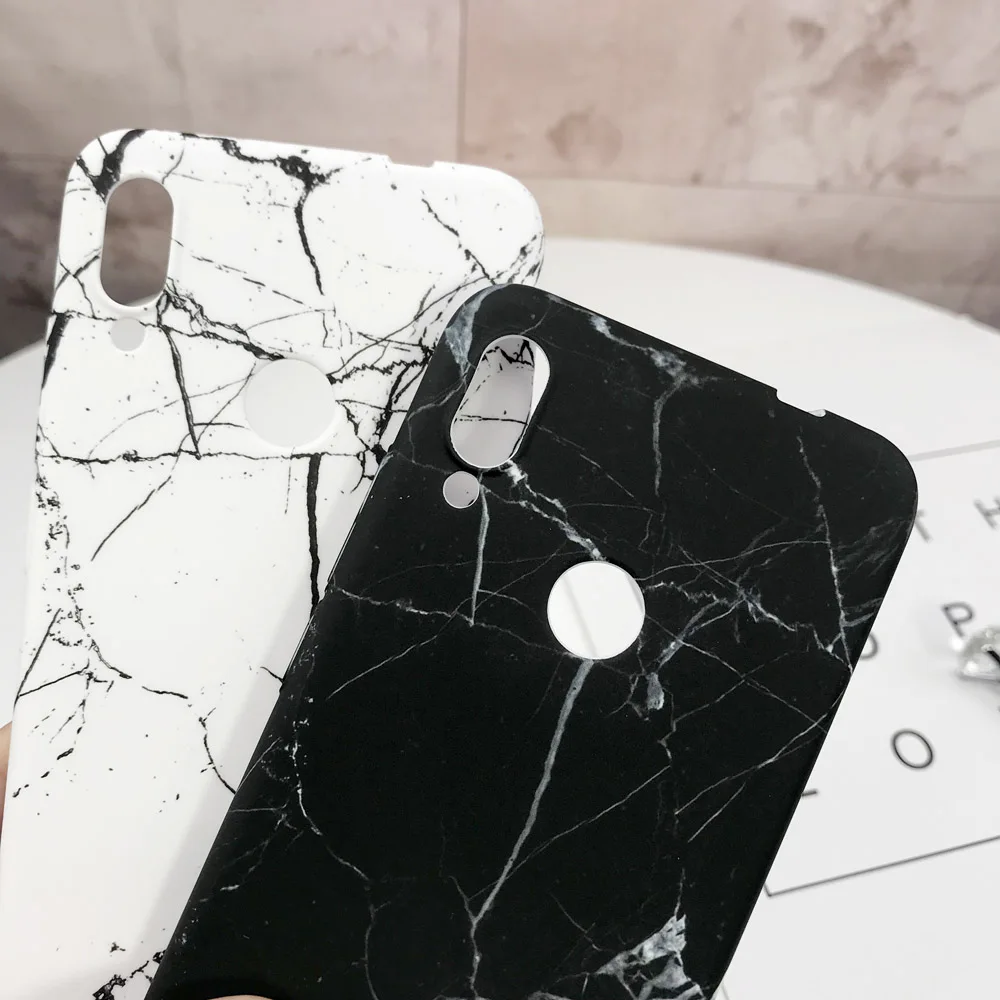 Чехлы для телефонов Xiaomi Redmi Note 7 8 Pro Жесткий Чехол из поликарбоната матовая задняя