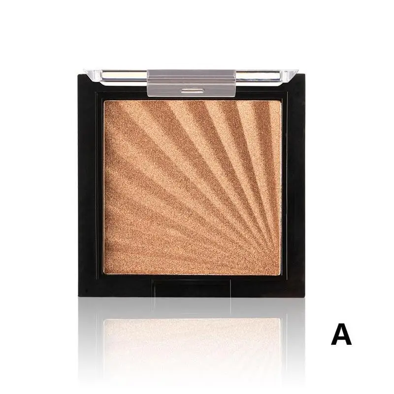 High Gloss Make Up Powder Diamond Highlighter Repair Capacity Powder Nose Shade Silkworm Glitter Face Pressed Powder - Цвет: 1