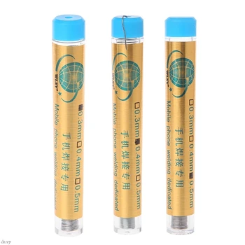 

Tin Flux Rosin Core Soldering Wire Lead Solder Pen Tube Dispenser 0.3/0.4/0.5mm