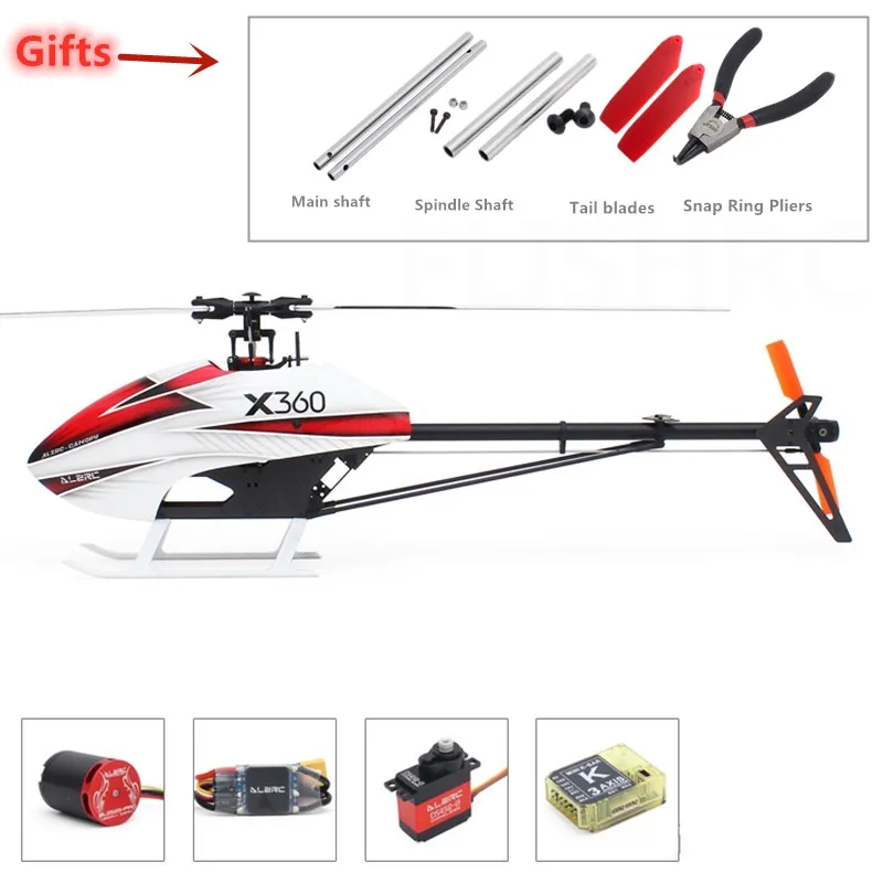 

ALZRC - Devil X360 FBL Super Combo - A Frame RC Helicopter Airplane for GAUI X3
