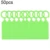 50PCS Plastic Plants Tags Nursery Garden Ring Label Pot Marker Stake Hanging Tags Greenhouse Bonsai Collar Tags 
