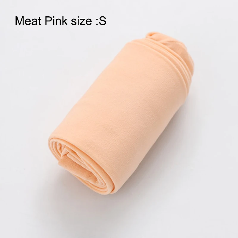meat pink Бархатные колготки для девочек; вечерние колготки для балета; Детские тонкие колготки; TS95 - Цвет: meat pink