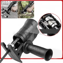 

Portable saw adapter, electric wood saw head, cutting tool with saw blade, woodworking saw adapter for drilling power tool