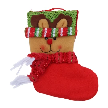 

Christmas Candy Bag Christmas Santa Snowman Sock Candy Gift Bags party items Candy bag 1 ST Each section