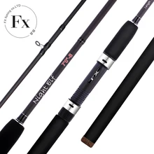 FX Spinning Casting Fishing Rod Perigee 3 Section Travel Ultra Carbon MF spinning fishing fish 2.1m 2.4m black Lure Rod