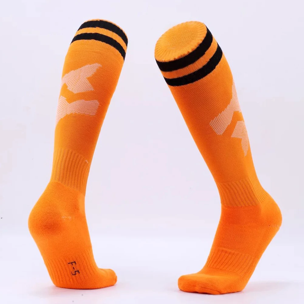 1 Pair Non Slip Professional Adults Sport Stockings Basketball Outdoor Cycling Football Socks Running Sweat Absorbent Soccer