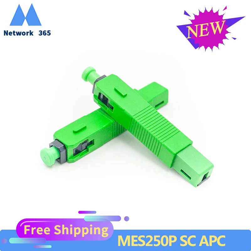 200 шт./лот MES250P SC APC Одномодовый SC APC оптоволоконный быстрый разъем SC встроенный тип