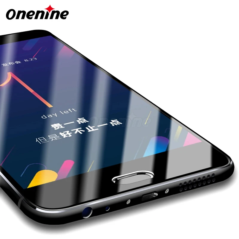 Закаленное стекло Onenine 4D для Meizu M6 Note Защитная пленка экрана с полным покрытием из
