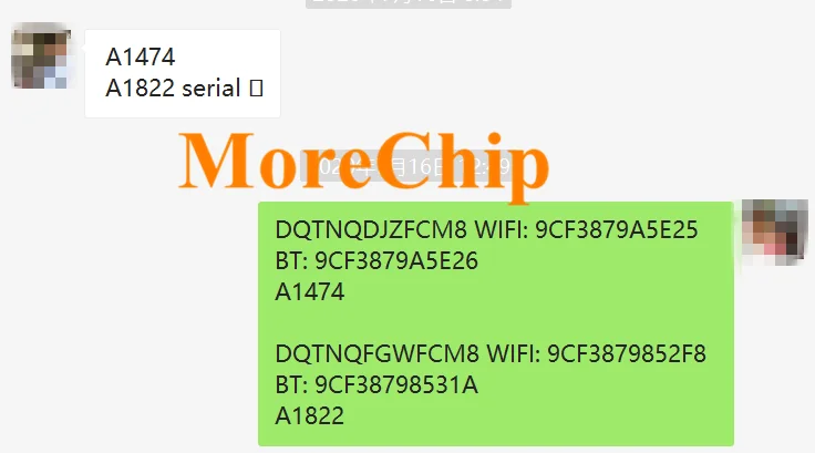 iPad iCloud Unlock A8/A8X/A9/A9X/A10 Serial + WiFi + BT Service For iPad6 Air 2 Mini 4 Pro A1566 A1823 1893 Mac-WiFi BT Address