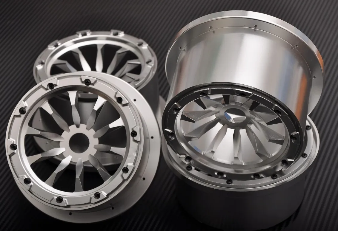 Все металлические CNC обрабатывающие ступицы колеса Набор для ROVAN KM HPI BAJA 5B