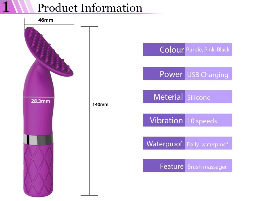 10 Speeds Vibrator Sex Toys for Woman