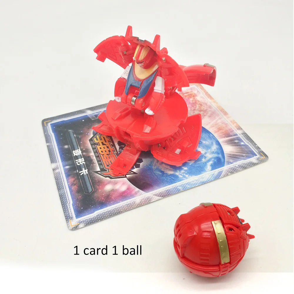 bakuball red Monkart трансформер робот автомобиль игрушка Bitroid Zero Draka Rarrken Leo Megaroid Moncha Pixie васпер Данте для детей Подарки - Цвет: bakuball red