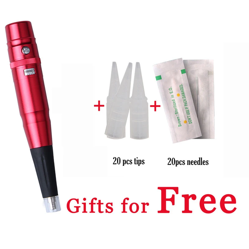 Permanent Makeup Tattoo Machine Pen Kit Professional Electric eyebrow tattoo Gun For Tattoos eyebro