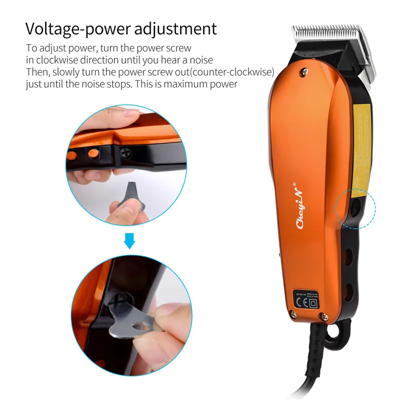  Electric Hair Clipper Professional Hair Trimmer Men Powerful Hair Cutting Shaving Machine Barber Cl