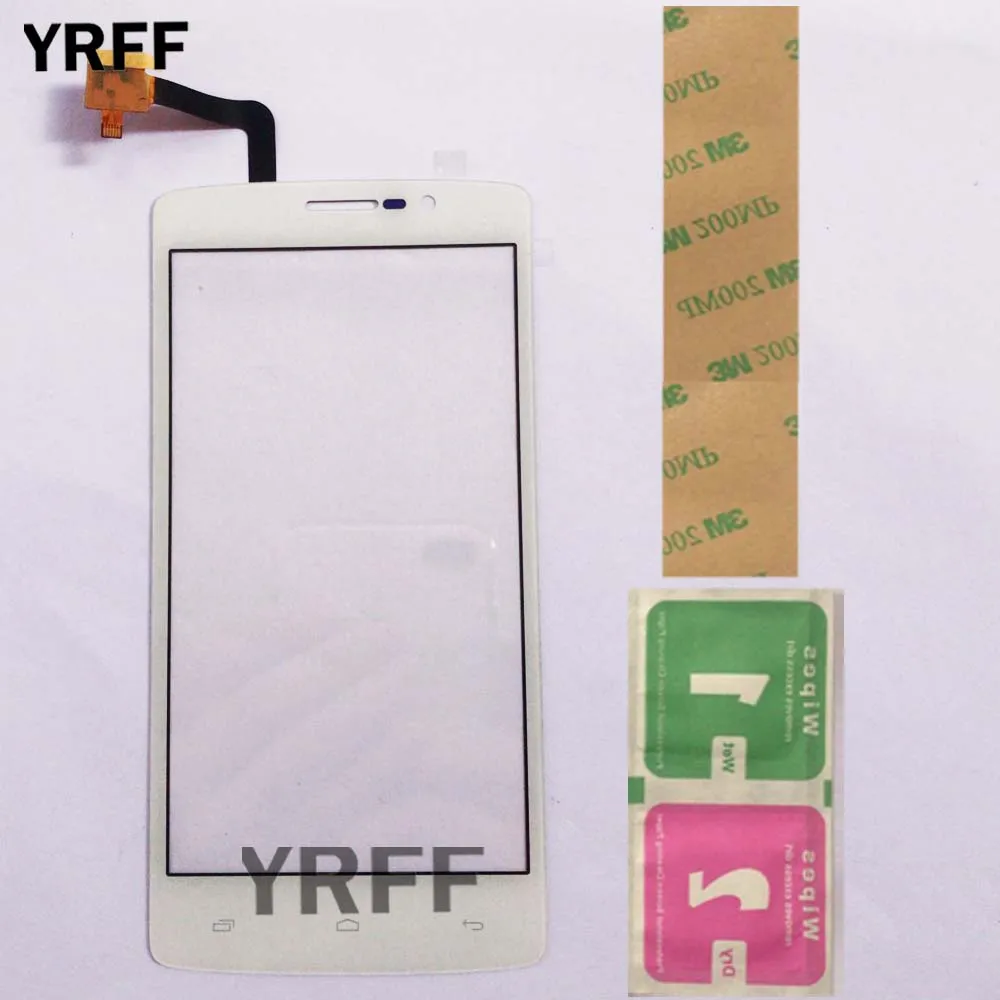 Сенсорный экран панель для Fly IQ4504 EVO Energy 5 сенсорный дигитайзер Передняя