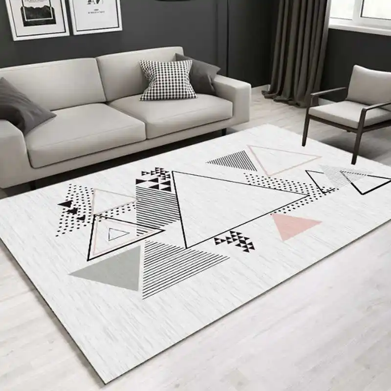

Nordic Simple Carpet Living Room Modern sofa coffee table mattress bedside carpet full of household use