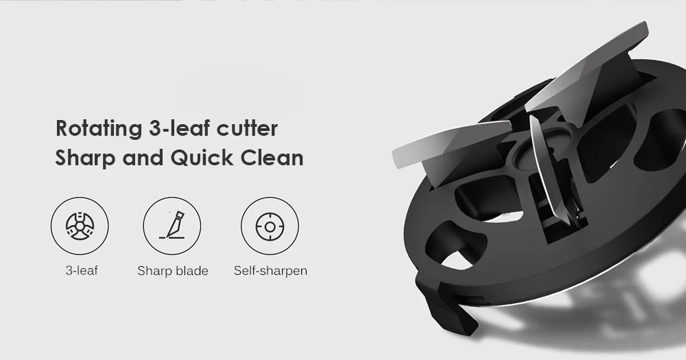 7-SOOCAS SO WHITE ED1 Mini Electric Shaver Razor USB Rechargeable Portable Beard Trimmer Washable for Men Dry Wet Shaving Xiaomi