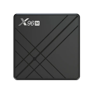 

HFES X96M Smart TV Box Android 9.0 Allwinner H603 Cortex-A53 Quad Core 64 Bit 4GB RAM/32GB ROM 2.4G WiFi Support TF Card 6K HD M