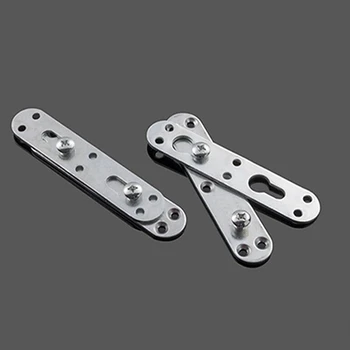 

Adjustable Hinge Round Corner Round Nail Queen Bed Hinge Double Nail Bed Hanging Invisible Door Latch Bed Buckle Hanger Hinge