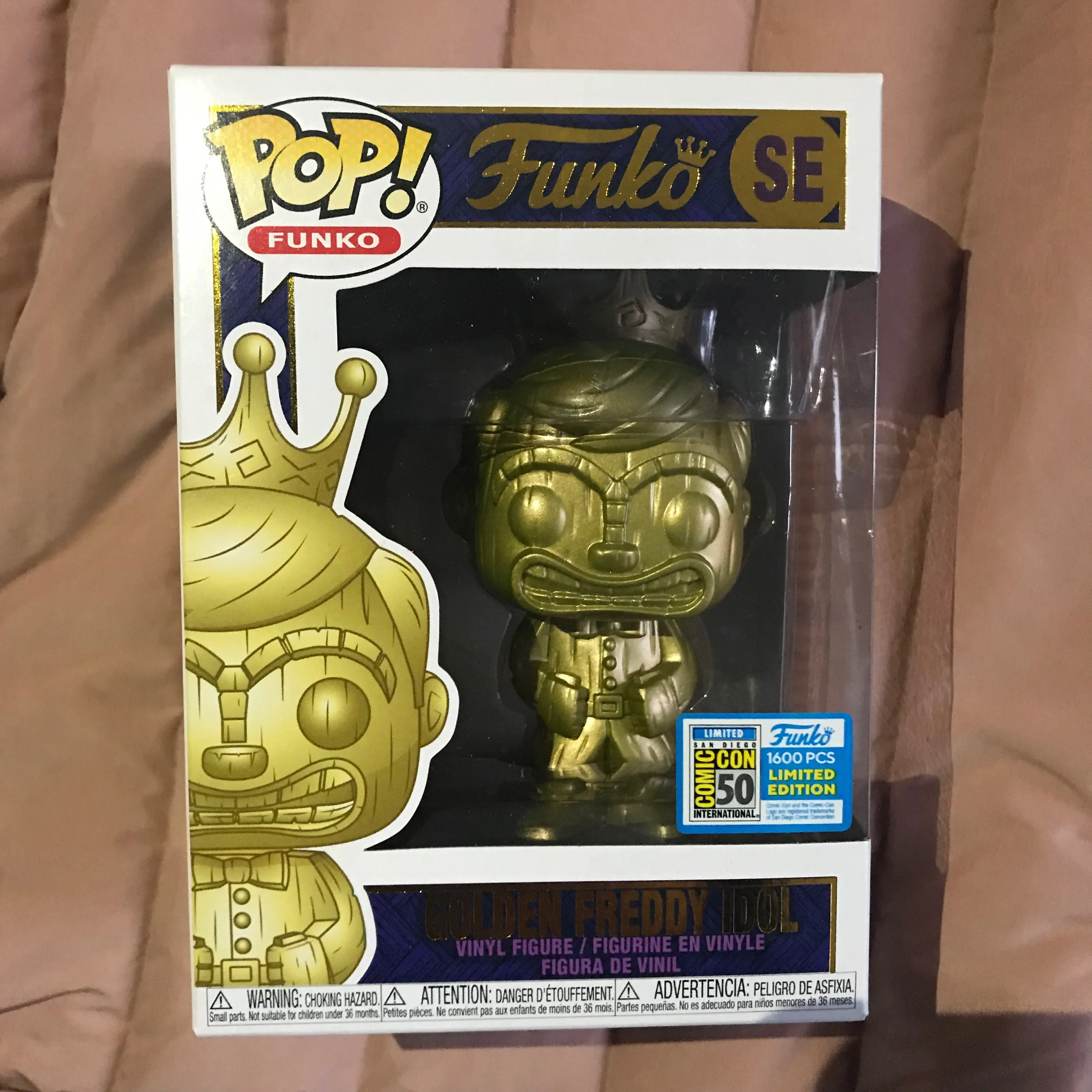 golden freddy funko pop