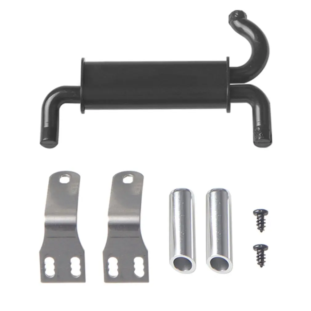 

Rc Car RC Simulated Model Cars Tail Throat Exhaust Pipe Vent Tail Pipes Tail Throat Exhausting Tube for 1/10 Rc Car Trx4