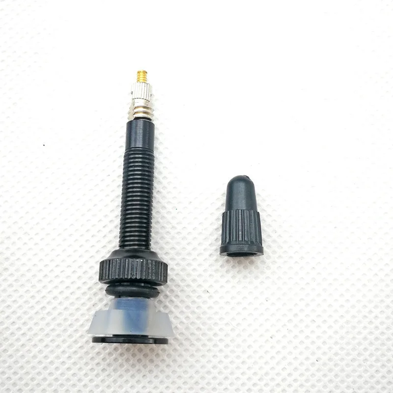 1 Pair 40mm Mountain Road Bike Bicycle Aluminium Alloy Split Vacuum Tire Nozzle freely active bottom plastic parts