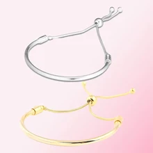 925 пробы Серебряный Классический блеск Moments раздвижные женские очаровательные ювелирные изделия