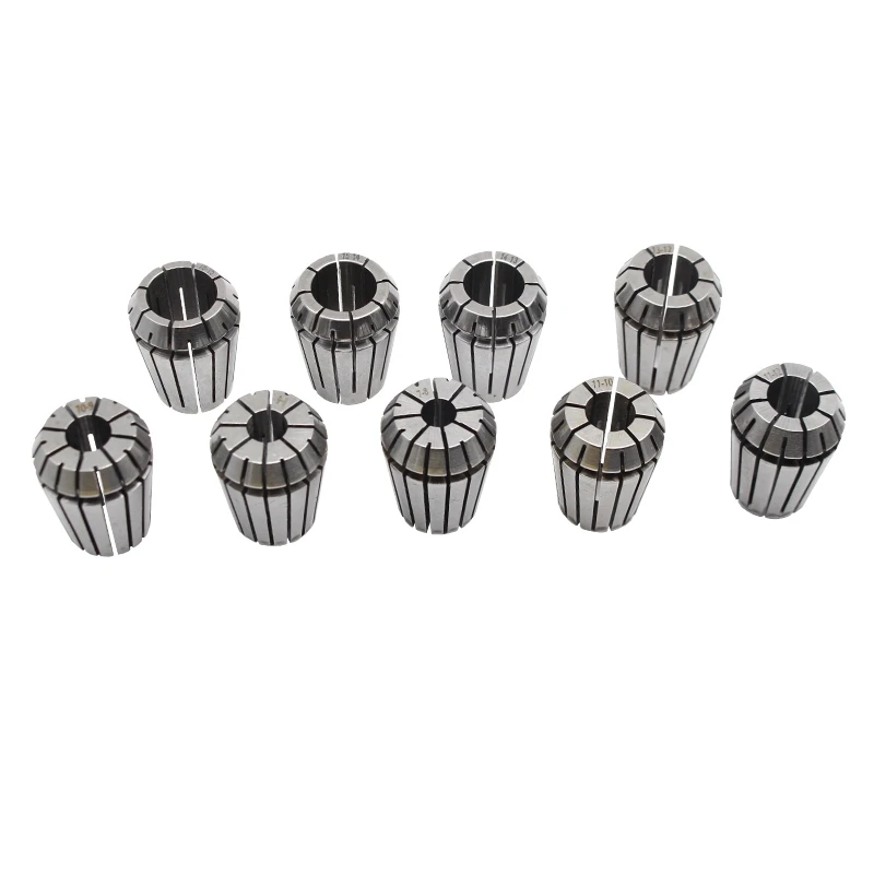 

9Pcs ER32 Spring Collets + 1PCS MT3 M12 ER32 Collet Chuck Morse Taper Holder for CNC Milling Lathe Tool