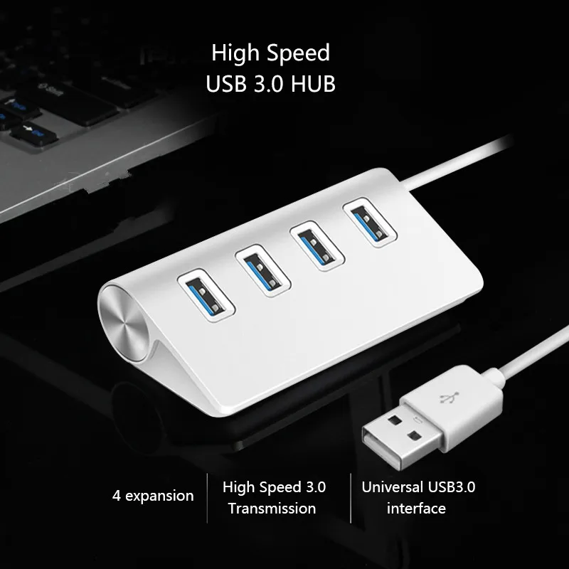 Venta USB Hub USB 3,0 de 2,0 Hub Multi adaptador/divisor USB 4 7 puertos velocidad Mini múltiples 3 Hab usb3.0 HUB Puerto USB-Hub expansor para PC pBQKMZBwo73