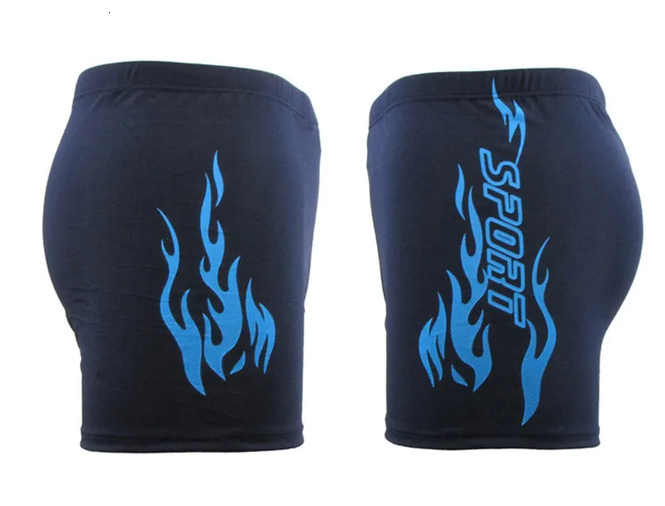 Promo 2019 New Men's Swimwear Sexy cap Shorts Sea Big & Tall Plus Size Men Beachwear Swimsuit Board Short for Men