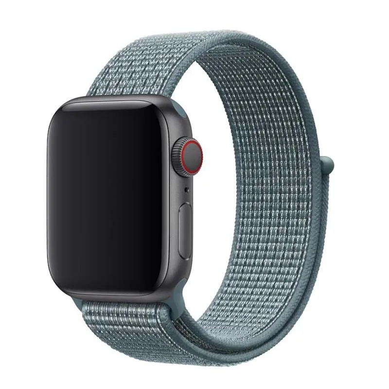 Спортивная петля для apple watch группа светоотражающий ремешок iwatch NIKE + дышащие тканые нейлон осень 2018 серии 4 3 2 1