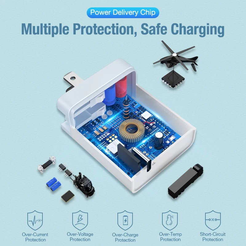 Coolreall 18 Вт Быстрая зарядка 3,0 зарядное устройство usb type C быстрое зарядное устройство для iPhone X Xs Xr 8 телефон PD зарядное устройство для huawei samsung Xiaomi