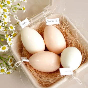 

3D Egg Shape Candle Silicone Mold DIY Aromatherapy Candle Plastic Acrylic Mould Mousse Cake Chocolate Tools