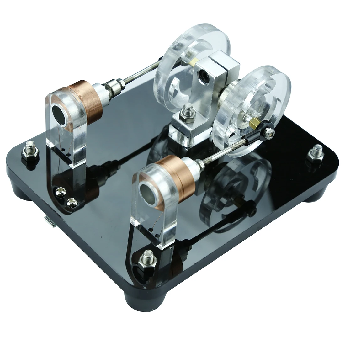 

New Hot Stark DIY Dual-Coil Brushless Motor Hall Electric Machine Physical Experiment Model